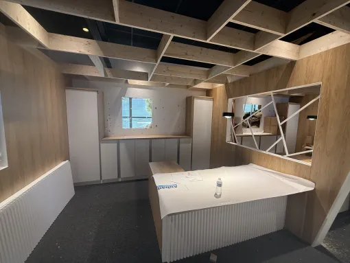 Walt Electrique continue son intervention au showroom d'Aubade à Amiens, Amiens, WALT ELECTRIQUE