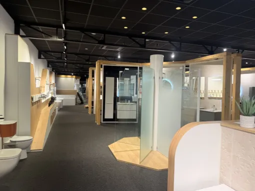 Succès du chantier au showroom Aubade-Nicodème, Amiens, WALT ELECTRIQUE