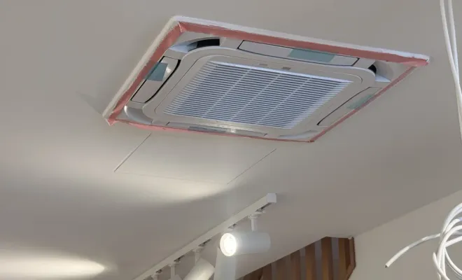 Walt Electrique installe une climatisation au plafond dans un restaurant à Amiens, Amiens, WALT ELECTRIQUE