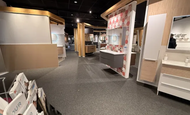 Succès du chantier au showroom Aubade-Nicodème, Amiens, WALT ELECTRIQUE