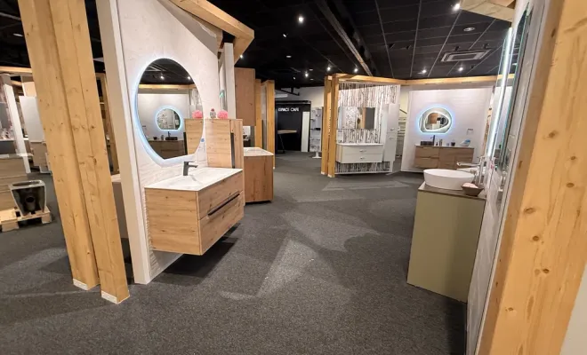 Succès du chantier au showroom Aubade-Nicodème, Amiens, WALT ELECTRIQUE
