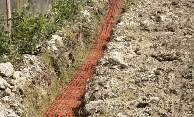 Walt Electrique assure le passage de réseaux enterrés près d'Amiens, Amiens, WALT ELECTRIQUE