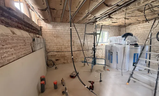 Tirage de câbles pour une révovation de grange sur Amiens, Amiens, WALT ELECTRIQUE