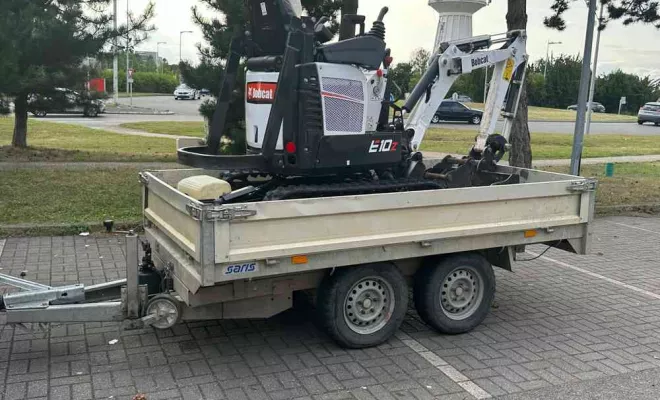 Travaux de terrassement pour maison connectée, Amiens, WALT ELECTRIQUE