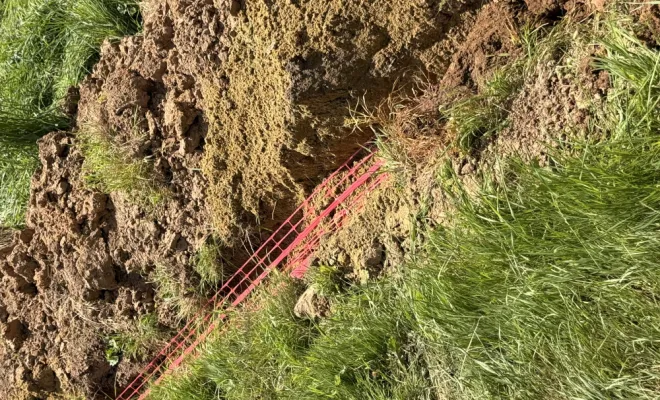 Travaux de terrassement pour maison connectée, Amiens, WALT ELECTRIQUE
