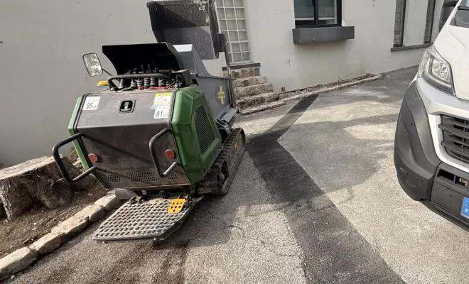 Travaux de terrassement pour maison connectée, Amiens, WALT ELECTRIQUE